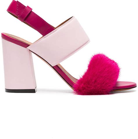 givenchy sandals pink|Givenchy high heel sandals.